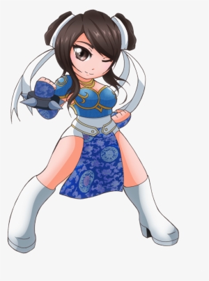 Chibi Chun-li Sticker