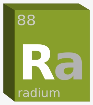 This Free Icons Png Design Of Radium Block- Chemistry