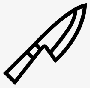 Chef Knife Icon - Outline Images Of Knife