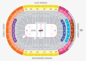 Partial Season Pricing - Little Caesars Arena Seating Chart