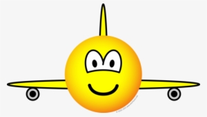 Airplane-jet - Emoticon Vliegtuig