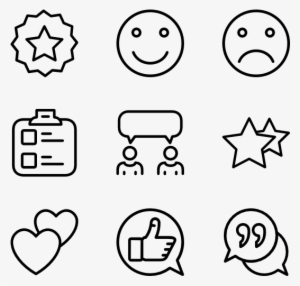 Feedback 16 Icons - Web Design Line Icon