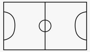 Svg Royalty Free Download Panda Free Images Soccerfieldclipart - Football Pitch Lines Png