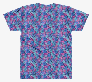 gōrmet vaporwave floral print shirt - active shirt