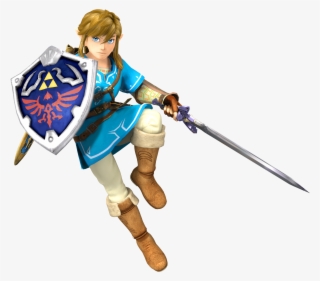 Legend Of Zelda Breath Of The Wild Link Png Vector - Link Breath Of The Wild Smash