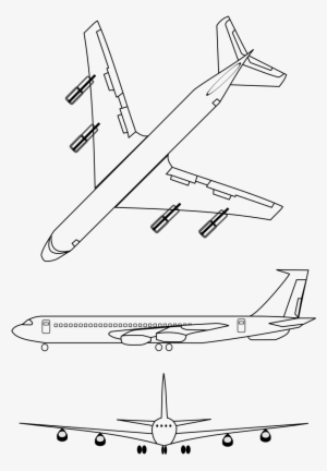 Airplane Drawing Aircraft Clip Art - Airplane Drawing