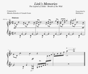 The Legend Of Zelda - Breath Of The Wild Link's Memories Piano