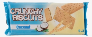 crunchy biscuits 5x3pcs 207g coco - graham cracker