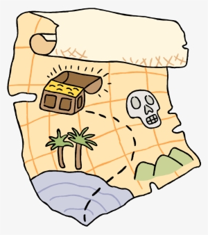 Treasure Map Cartoon Png