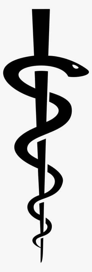 Open - Rod Of Asclepius Png