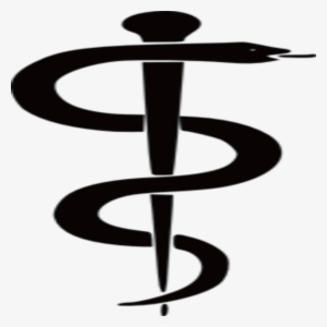 The Rod Of Asclepius, An International Symbol Of - Rod Of Asclepius Png