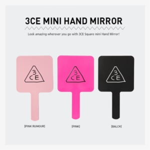 3ce Mini Handmirror 1-600x860 - 3ce Square Hand Mirror