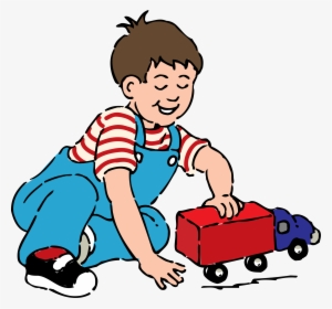 This Free Icons Png Design Of Boy Playing With Toy