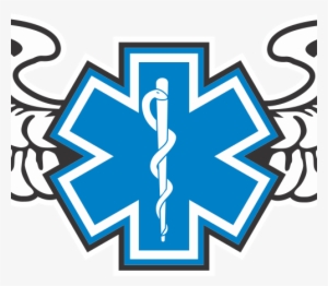 Wg#007 S2 Wings Rod Of Asclepius - Symbol Medical Alert Logo