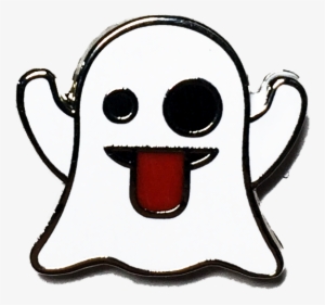 Ghost Emoji Pin - Ghost Emoji