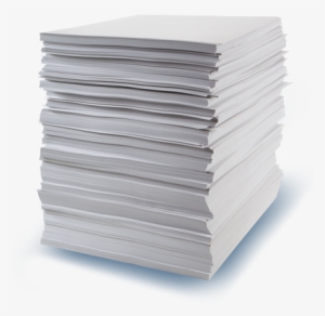 Stack Of Eco Paper - Stack Of Paper Png