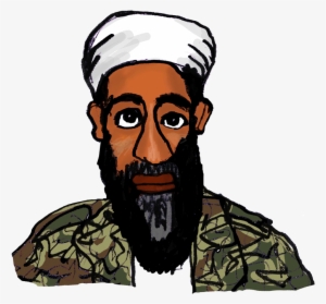 Osama Bin Laden Png - Osama Bin Laden Cartoon Drawing