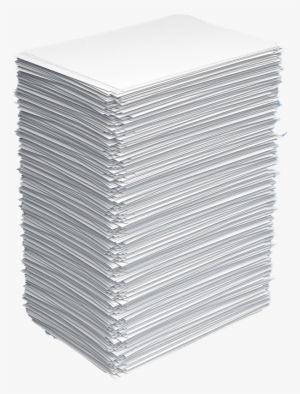 White Paper Stack - Stack Of White Paper