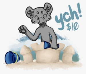 Sandcastle Ych - Cartoon