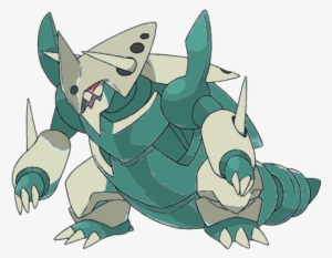 306 Aggron Mega Shiny ‎ - Pokemon Shiny Mega Aggron