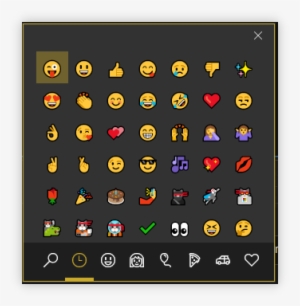 Windows Emoji Keyboard - Emoji