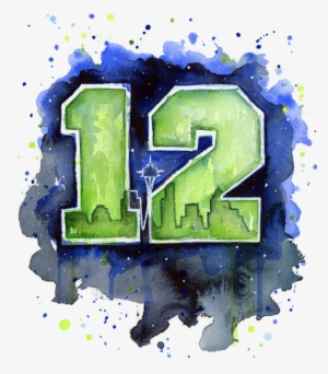 Click And Drag To Re-position The Image, If Desired - Seattle Seahawks Art