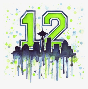 Click And Drag To Re-position The Image, If Desired - Seattle Seahawks Fan Art
