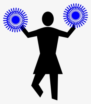 This Free Icons Png Design Of Pedestrian Cheerleader