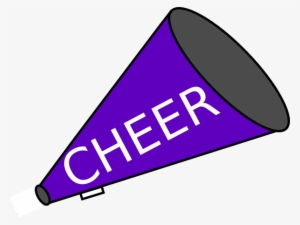 Cheer Megaphone Clipart - Cheer Pom Pom Clip Art