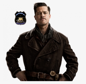 Brad Pitt Png Image - Brad Pitt Leather Jacket