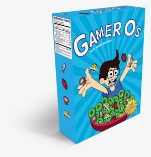 Gamer O's Cereal Box