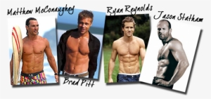Four Hotties At One Time - Ryan Reynolds Matthew Mcconaughey