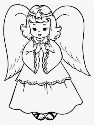 Angel Easy Drawing At Getdrawings - Angel Image For Colouring