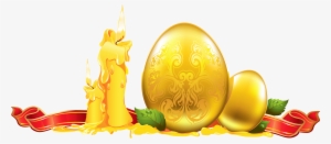 Easter Golden Png Gallery Yopriceville High View - Easter Decor Png