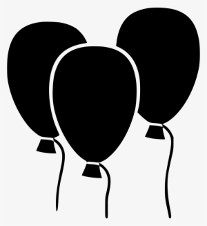 Balloon Party Balloons - Balloons Black Png