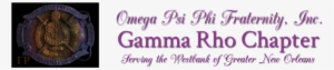 Gamma Rho Adopted Lafayette Street In Gretna, Louisiana, - Omega Psi Phi