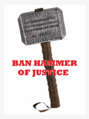 Hammertime - Disguise Thor Hammer Costume Accessory