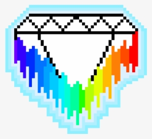 Melting Diamond - Pixel Art