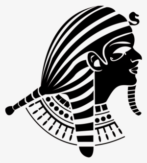 Pharaoh Vector Gangster Svg Black And White - Png Pharaoh Vector Art