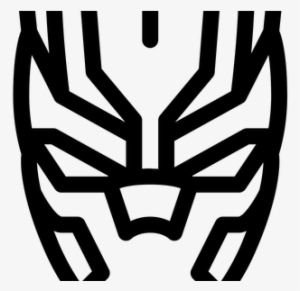 Graphic Free Stock Mask Png Path Decorations Pictures - Black Panther Mask Outline