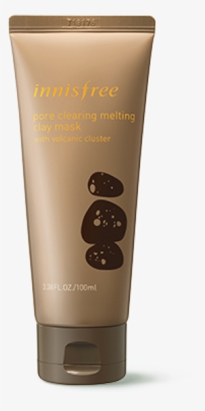 pore clearing melting clay mask with volcanic cluster, - volcano