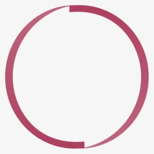 A Green Image Border - Pink Circle Ring Png