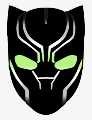 Some More Transparent Black Panther Icons - Black Panther Mask Drawing