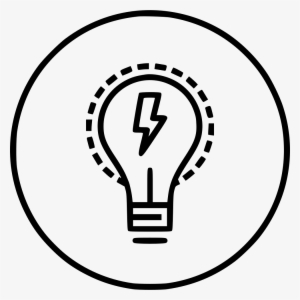 Bulb Idea Imagination Light Lamp Innovation Energy - Startup Icon