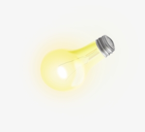 Yellow, Cartoon, Light, Bulb, Idea, Energy, Nice, Waste - رسم لمبة صورة متحركة