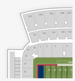 Arizona Stadium Seating Charts Find Tickets - Arizona Wildcats Football