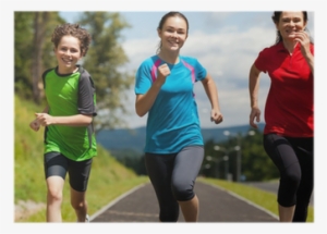 Mother And Kids Running Outdoor Poster • Pixers® • - 12 16 Years Physical Development