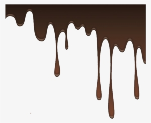 Dripping Melting Chocolate Liquid Borders Border Frames - Melting Transparent