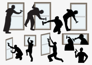 People Clean Vector Clipart Window Silhouette Cleaner - People Clean Vector