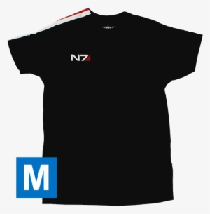 N7 Stripe Mens T-shirt - Mass Effect
